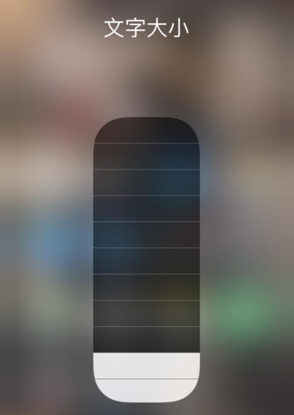 永川苹果手机维修分享小技巧：在 iPhone 控制中心快速调节字体大小 