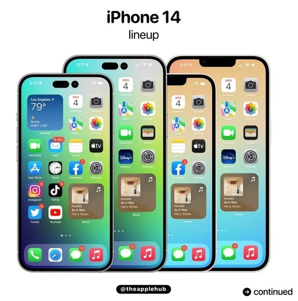 永川苹果14维修分享iPhone 14全家福 