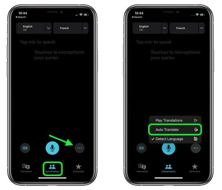 永川苹果手机维修分享iOS 15 “翻译” App 新改进 